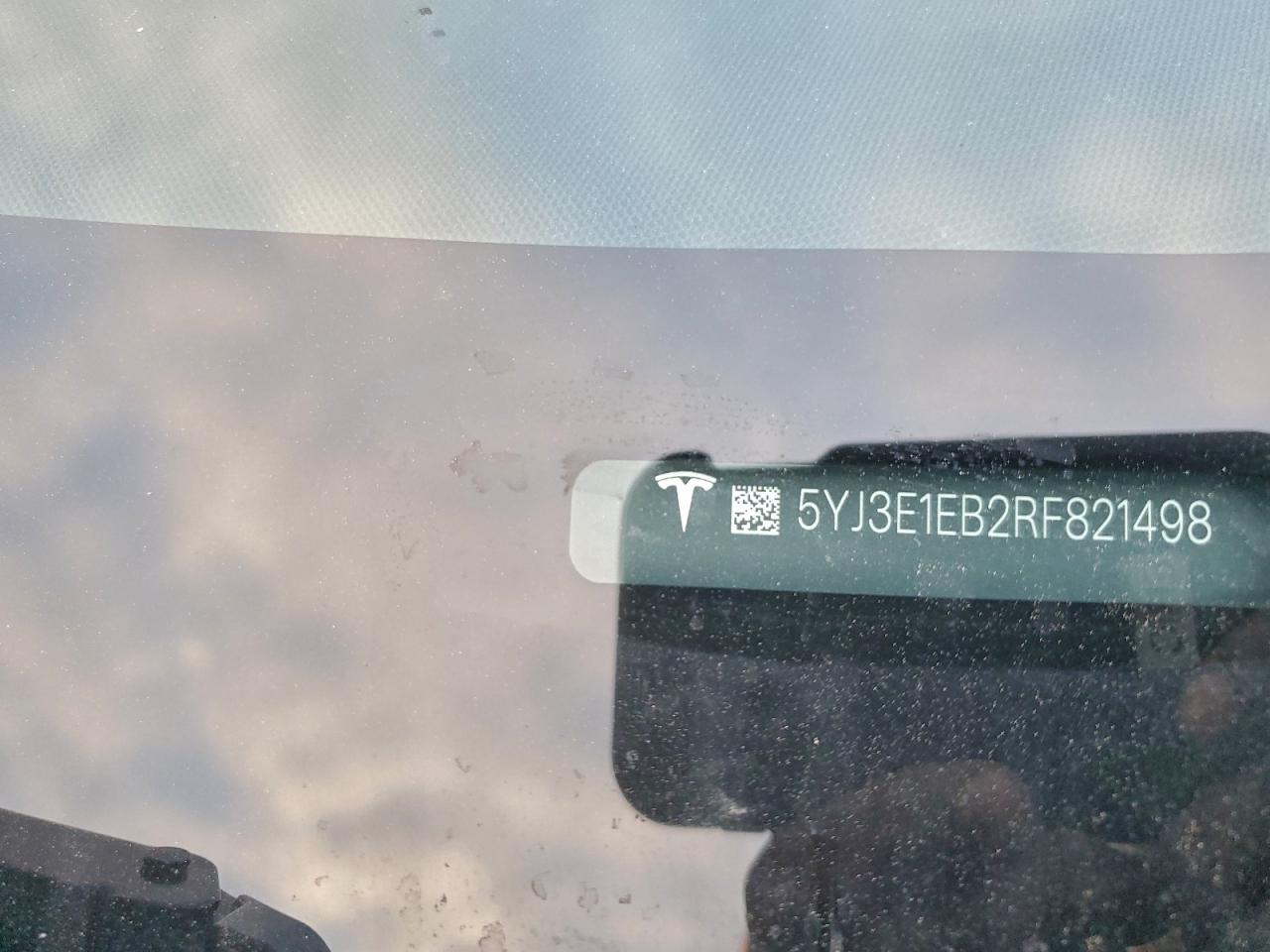 2024 Tesla Model 3 VIN: 5YJ3E1EB2RF821498 Lot: 94389105