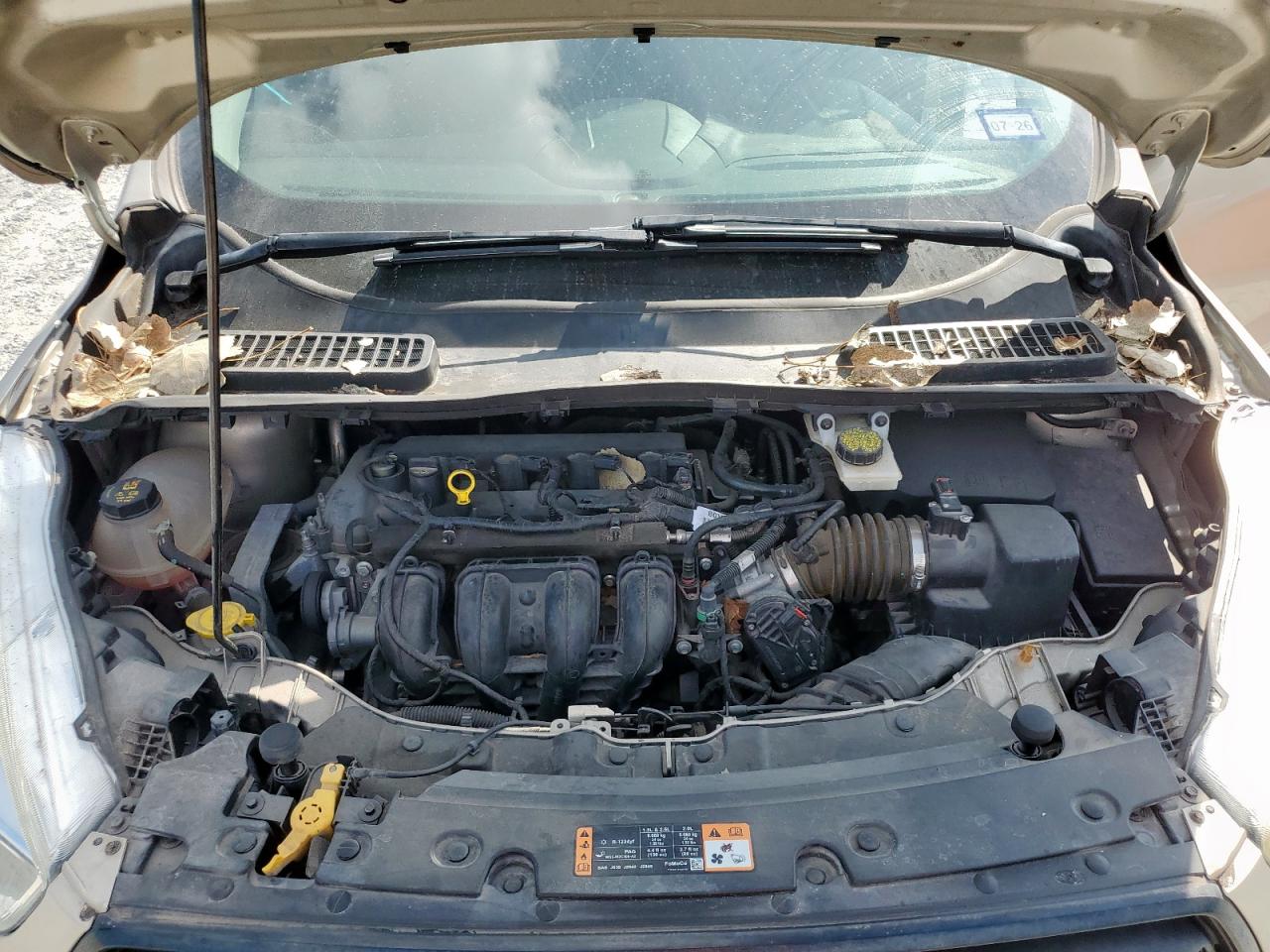 2017 Ford Escape S VIN: 1FMCU0F76HUD76045 Lot: 93382375