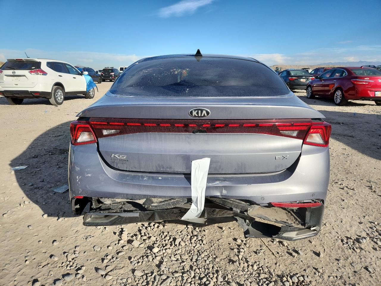 2021 Kia K5 Ex VIN: 5XXG34J2XMG072826 Lot: 90126595