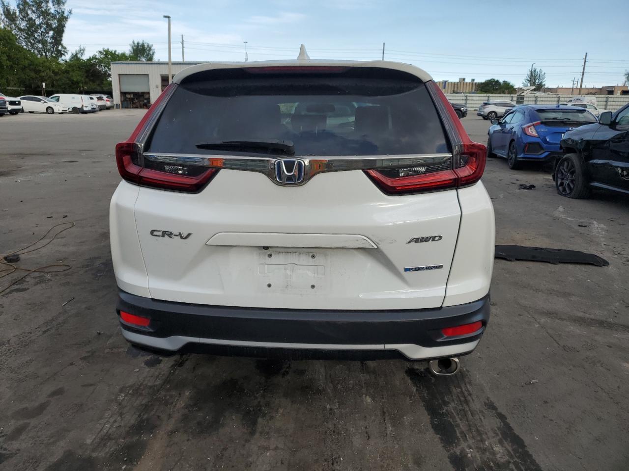 2021 Honda Cr-V Exl VIN: 7FART6H83ME004471 Lot: 92154075