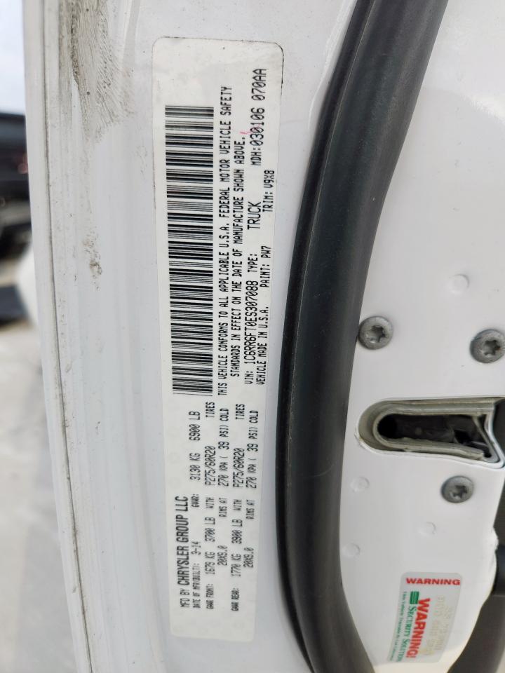 2014 Ram 1500 St VIN: 1C6RR6FT0ES307088 Lot: 93370205