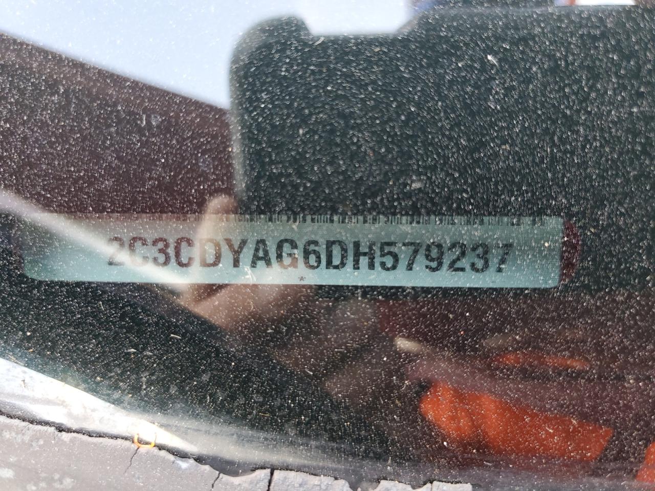 2013 Dodge Challenger Sxt VIN: 2C3CDYAG6DH579237 Lot: 91977365