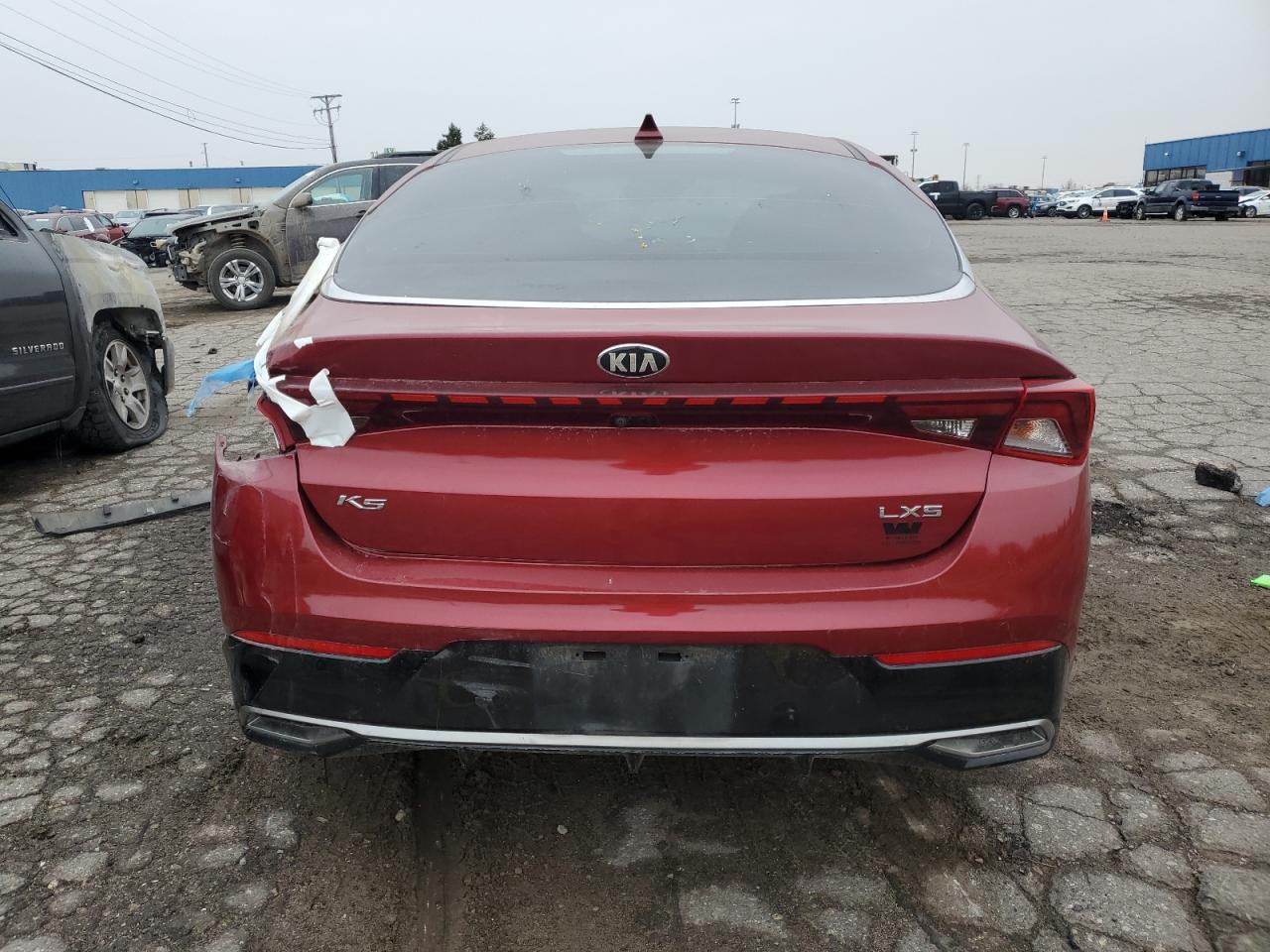 2021 Kia K5 Lxs VIN: 5XXG14J28MG014879 Lot: 85576095