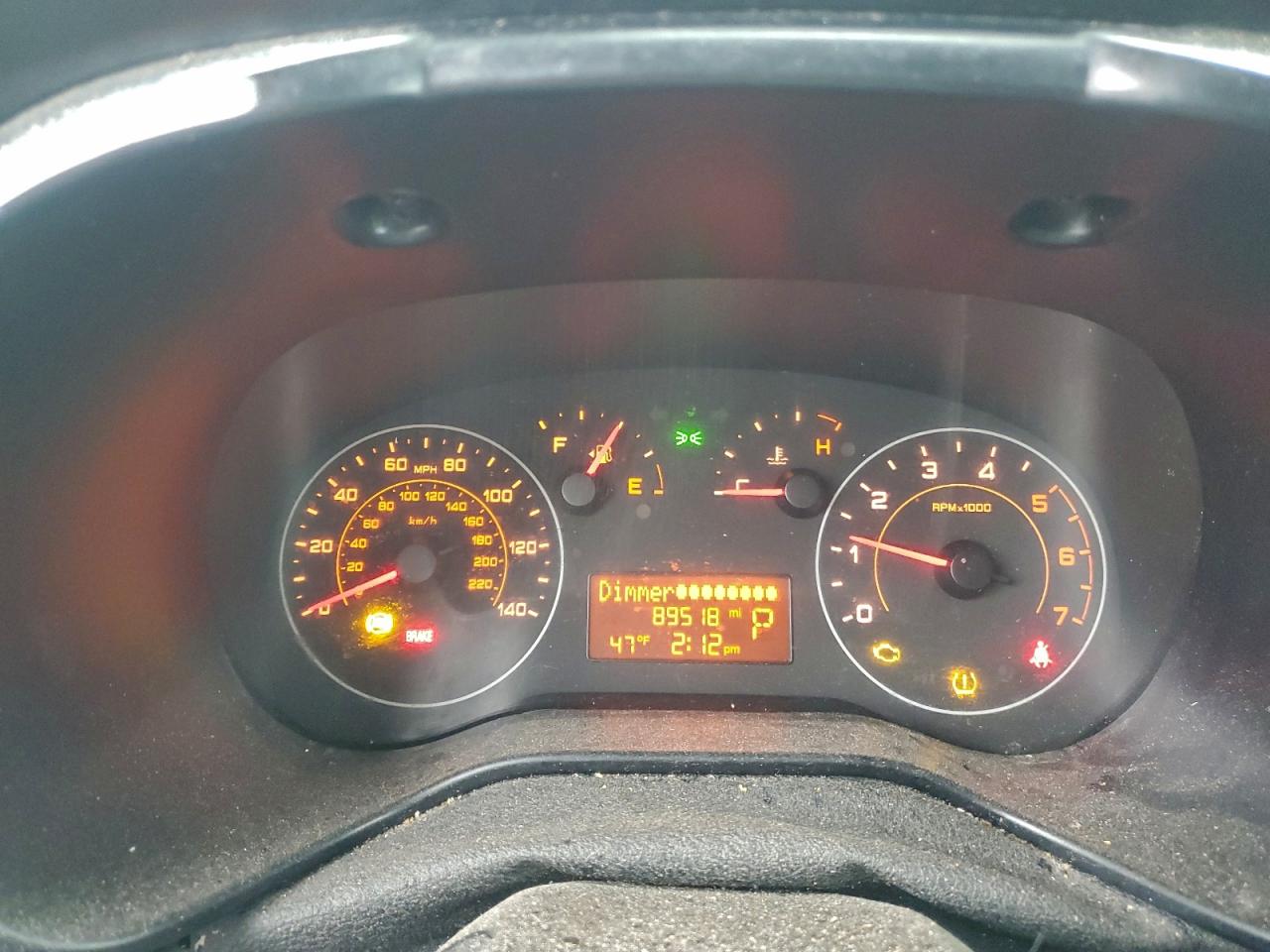 2019 Ram Promaster City VIN: ZFBHRFAB8K6N39349 Lot: 93817025