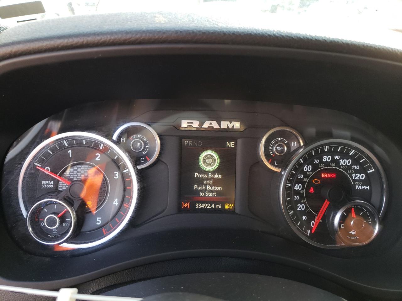 2024 Ram 2500 Big Horn VIN: 3C6UR5DL1RG266801 Lot: 93974775