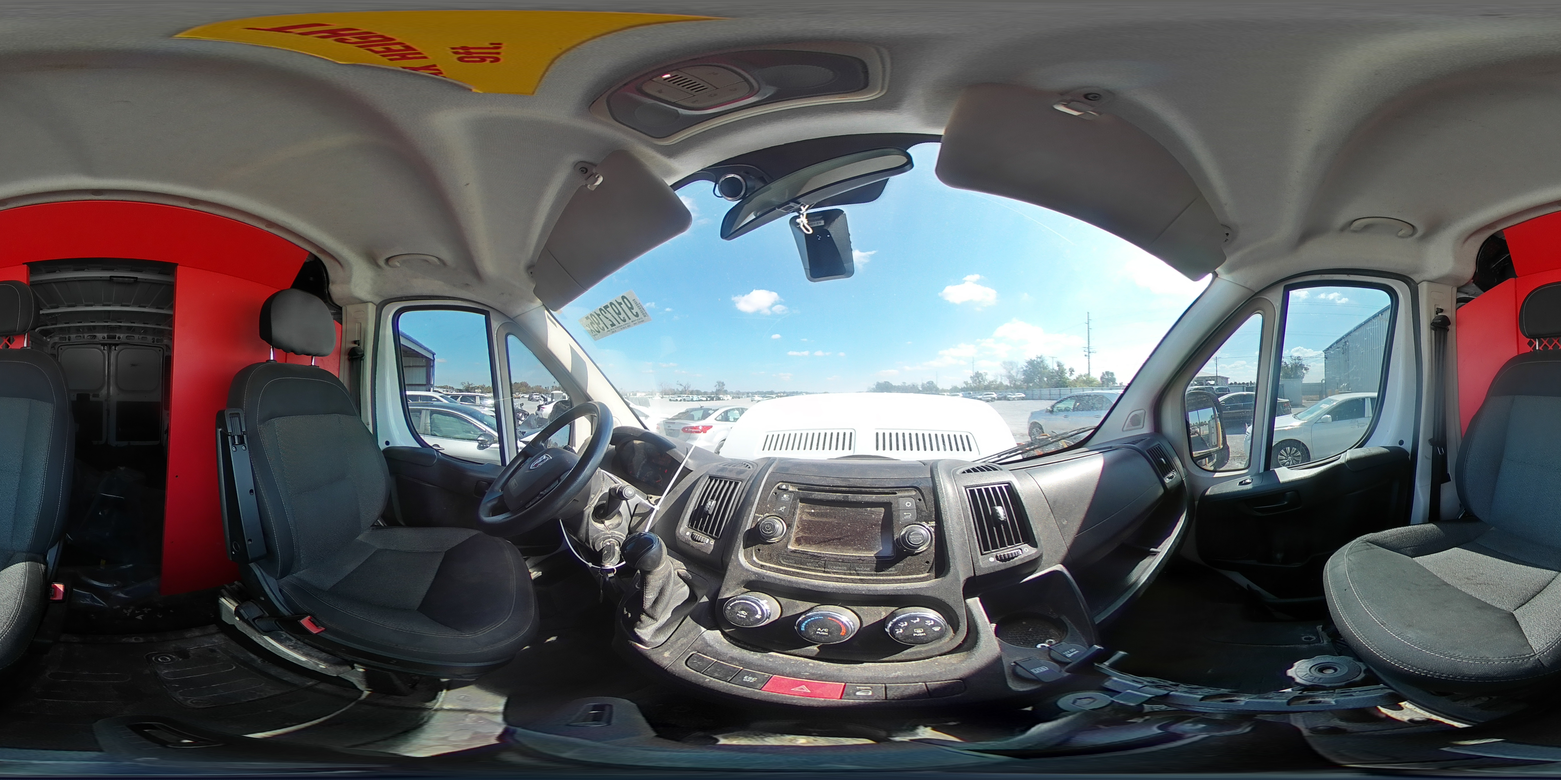 2017 Ram Promaster Delivery Van VIN: 3C6TRVAG8HE539861 Lot: 91972195