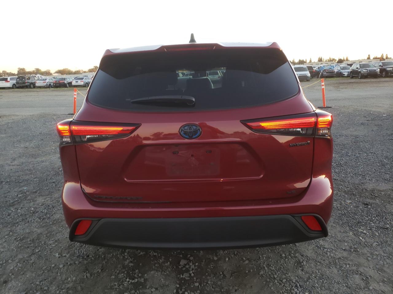 2022 Toyota Highlander Hybrid Le VIN: 5TDZARAH3NS514412 Lot: 91623185