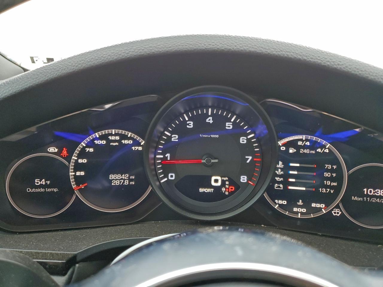 2019 Porsche Cayenne VIN: WP1AA2AYXKDA08120 Lot: 93824645