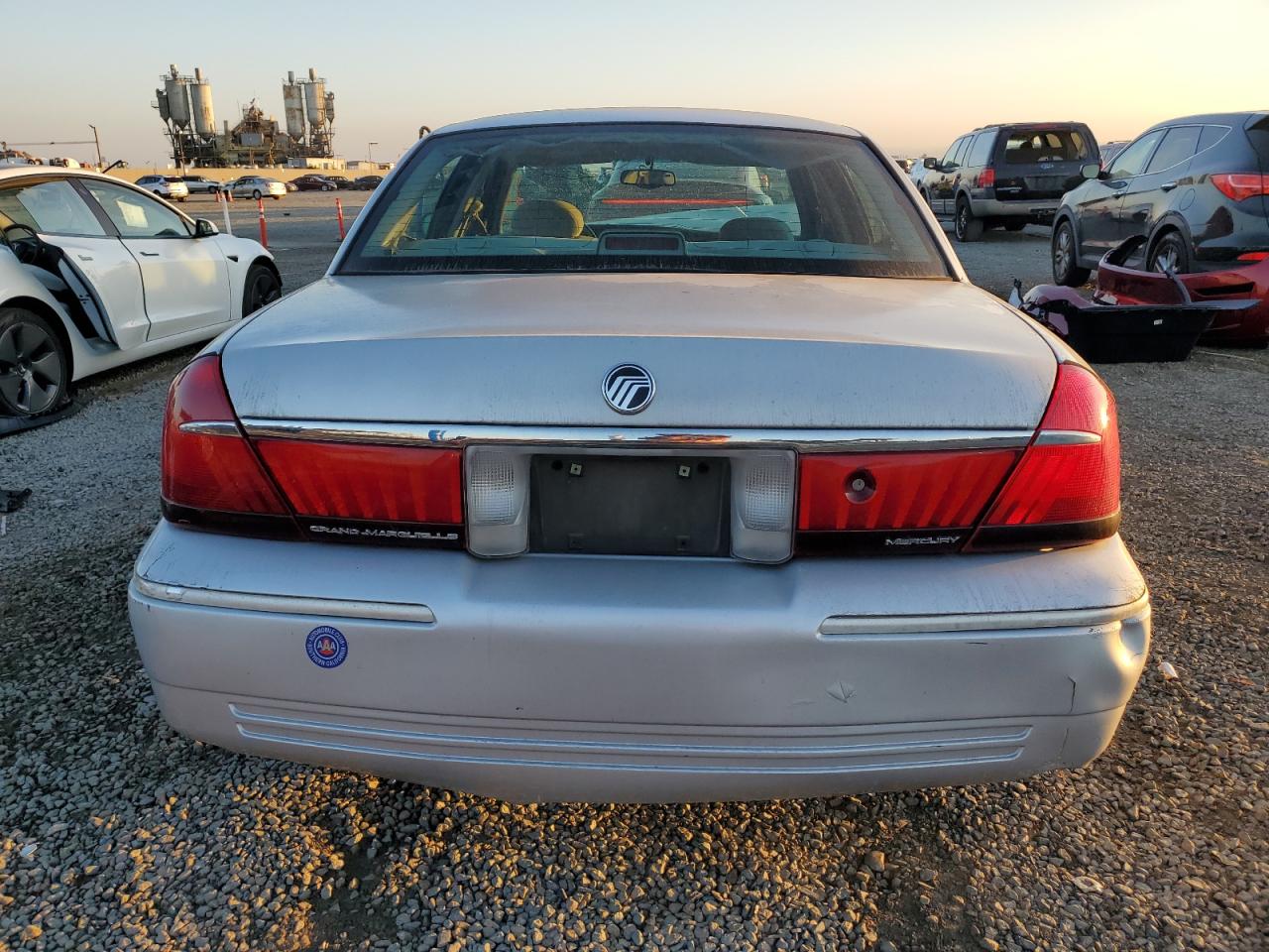 2001 Mercury Grand Marquis Ls VIN: 2MEFM75W31X705185 Lot: 92100765