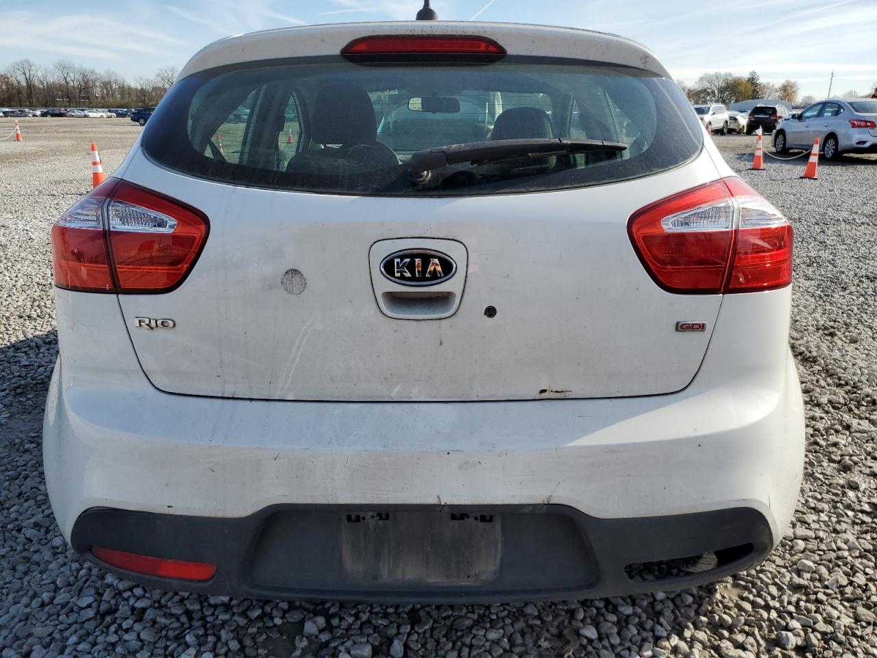 2012 Kia Rio Lx VIN: KNADM5A38C6028266 Lot: 85434345