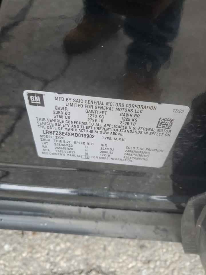 2024 Buick Envision Avenir VIN: LRBFZSE4XRD013902 Lot: 93481935