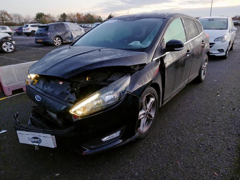 2017 FORD FOCUS 1.0 ECOBOOST 125 ZETEC EDITION 5DR for sale at Copart SANDTOFT
