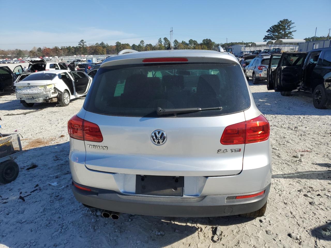 2014 Volkswagen Tiguan S VIN: WVGAV3AX1EW566123 Lot: 93552275