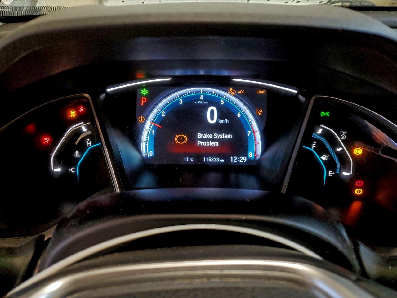 2020 Honda Civic Ex VIN: 2HGFC2F75LH019355 Lot: 93931325