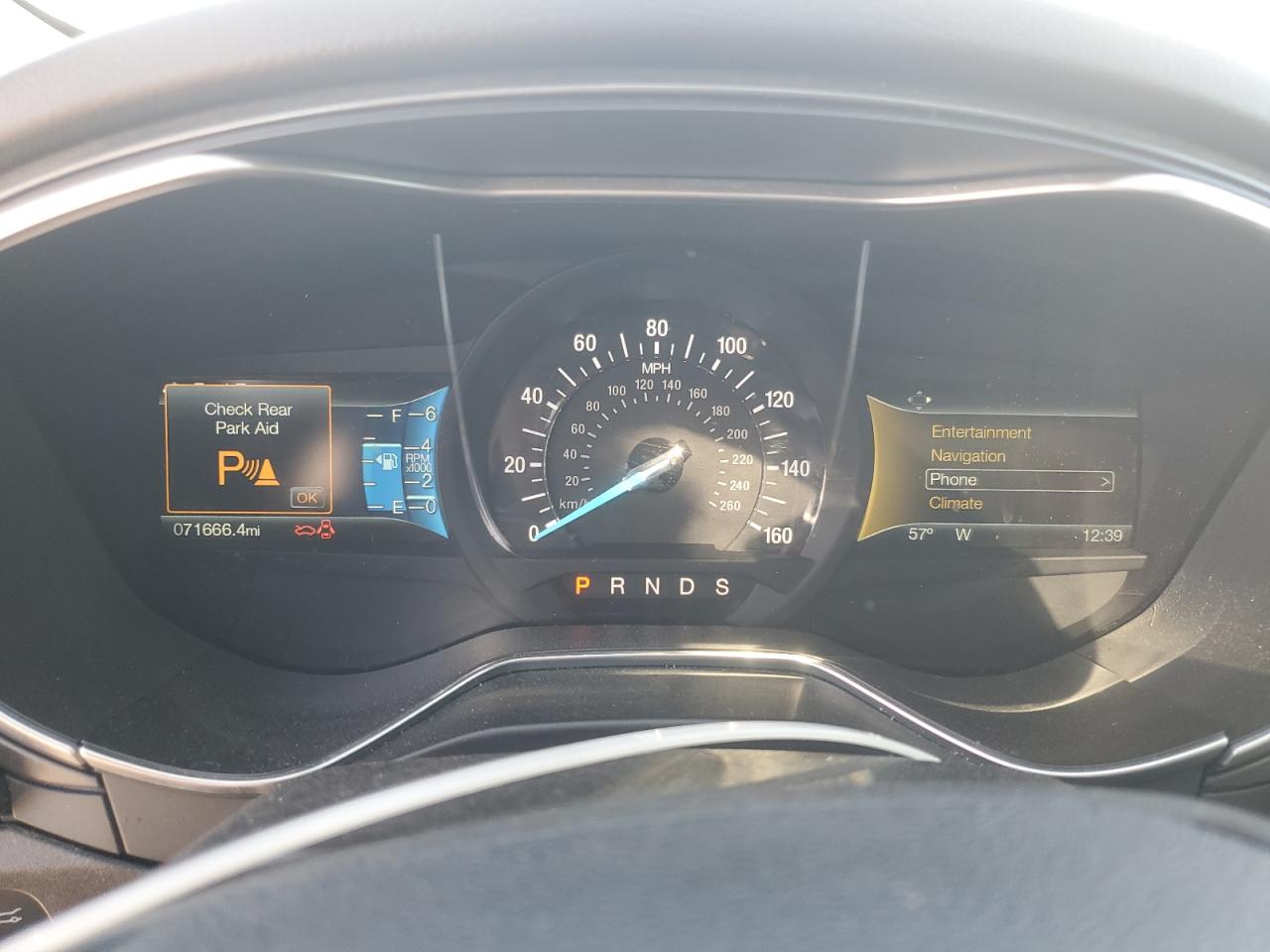 2015 Ford Fusion Titanium VIN: 3FA6P0K90FR232033 Lot: 91193685