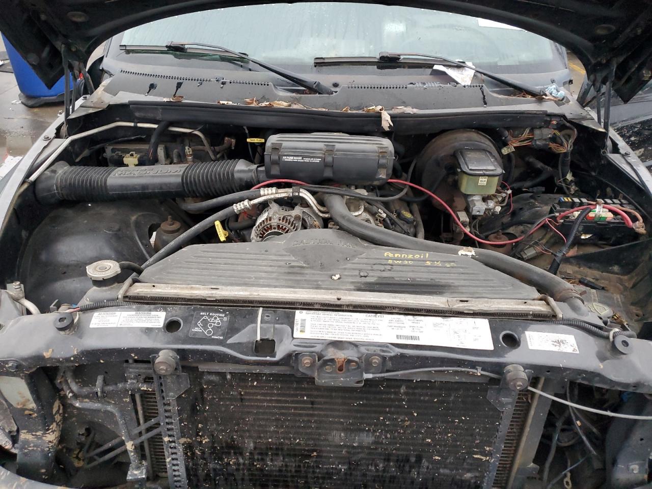 1997 Dodge Ram 2500 VIN: 3B7KF23ZXVG839542 Lot: 93484365