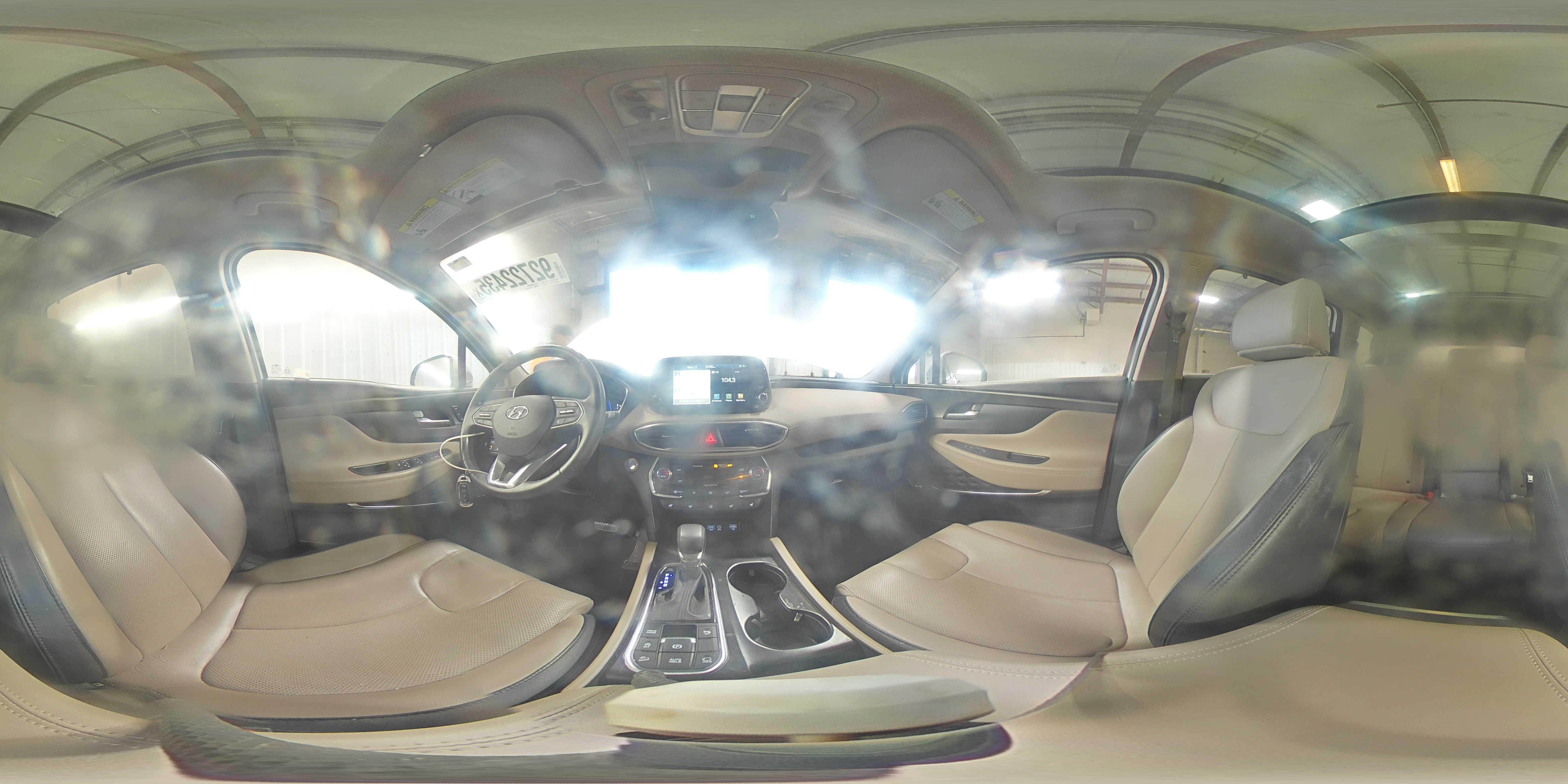 2020 Hyundai Santa Fe Limited VIN: 5NMS5CAA4LH219616 Lot: 92722435