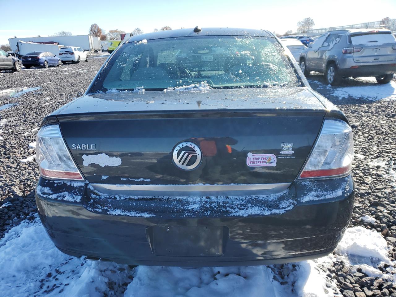 2008 Mercury Sable Luxury VIN: 1MEHM40W98G615893 Lot: 92215635