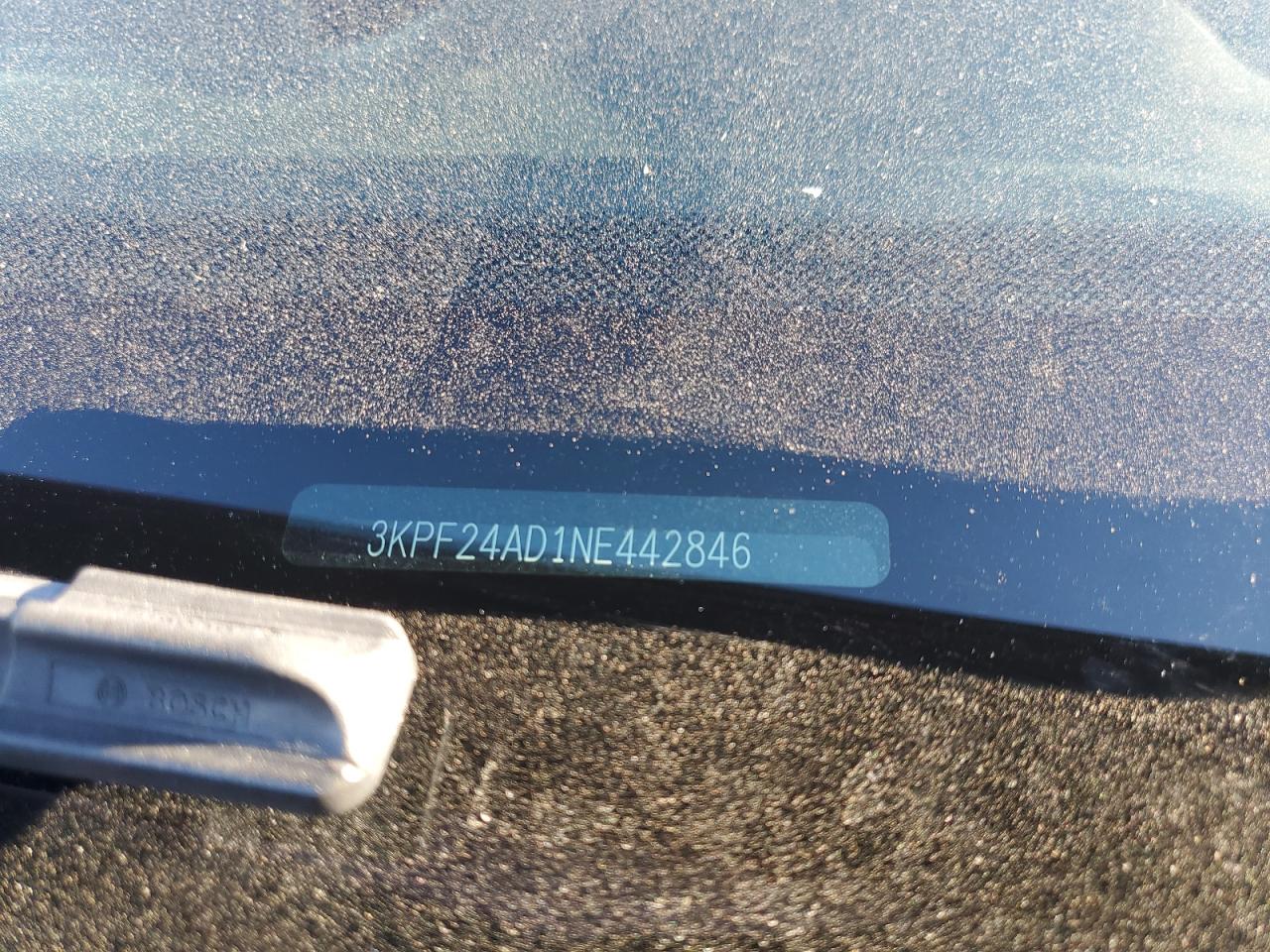 2022 Kia Forte Fe VIN: 3KPF24AD1NE442846 Lot: 91330745