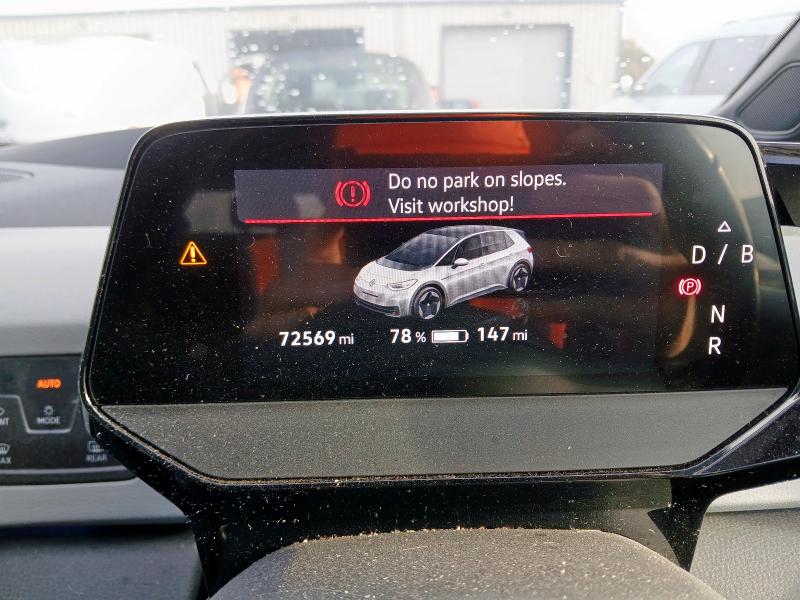 2021 VOLKSWAGEN ID.3 150KW MAX PRO PERFORMANCE 58KWH 5DR AUTO