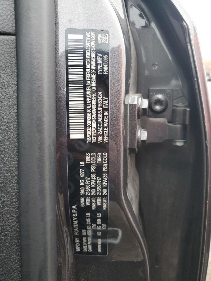 2018 Jeep Renegade Latitude VIN: ZACCJABB5JPH83424 Lot: 93381285