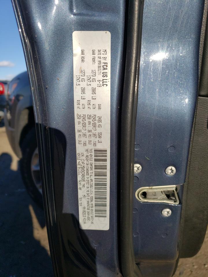 2019 Jeep Cherokee Trailhawk VIN: 1C4PJMBX5KD484305 Lot: 92538185