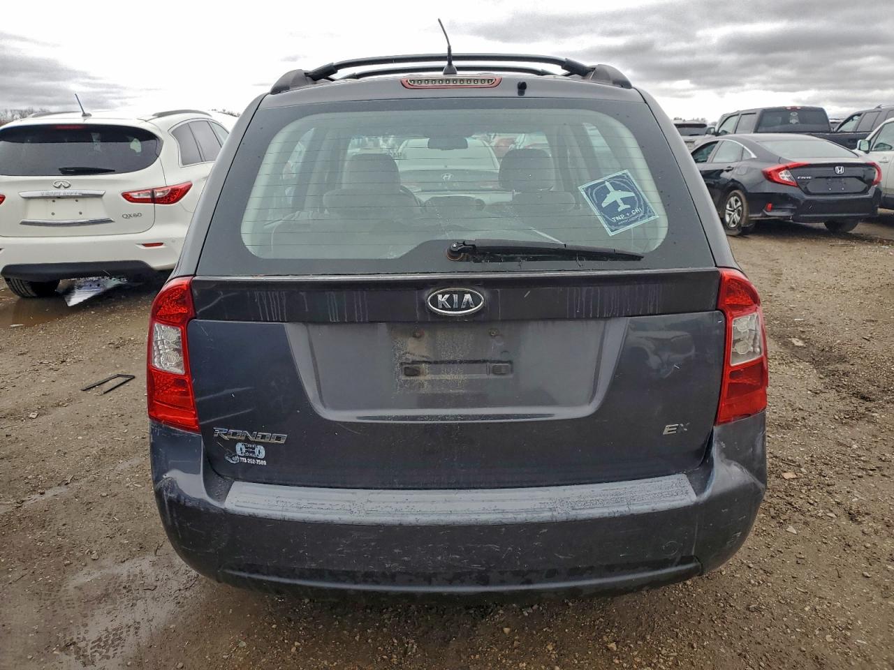 2008 Kia Rondo Base VIN: KNAFG525287130549 Lot: 94371995