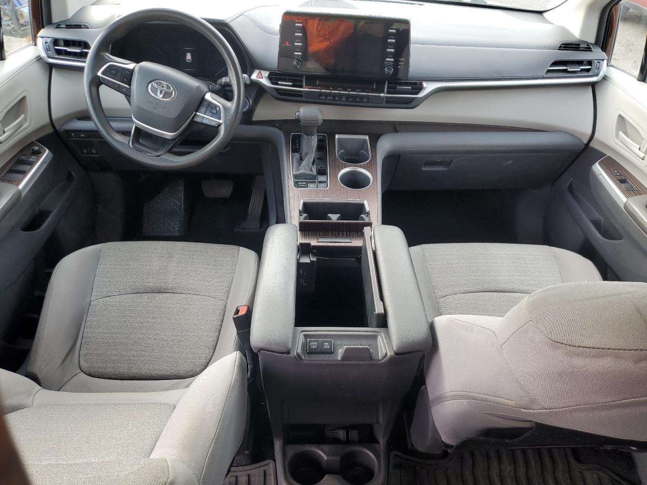 2021 Toyota Sienna Le VIN: 5TDKRKEC7MS020388 Lot: 92308455