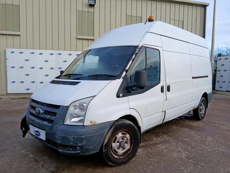 2011 FORD TRANSIT HIGH ROOF VAN TDCI 115PS for sale at Copart CHESTER