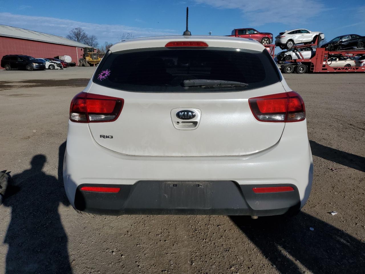 2020 Kia Rio Lx VIN: 3KPA25AD2LE256763 Lot: 87487965