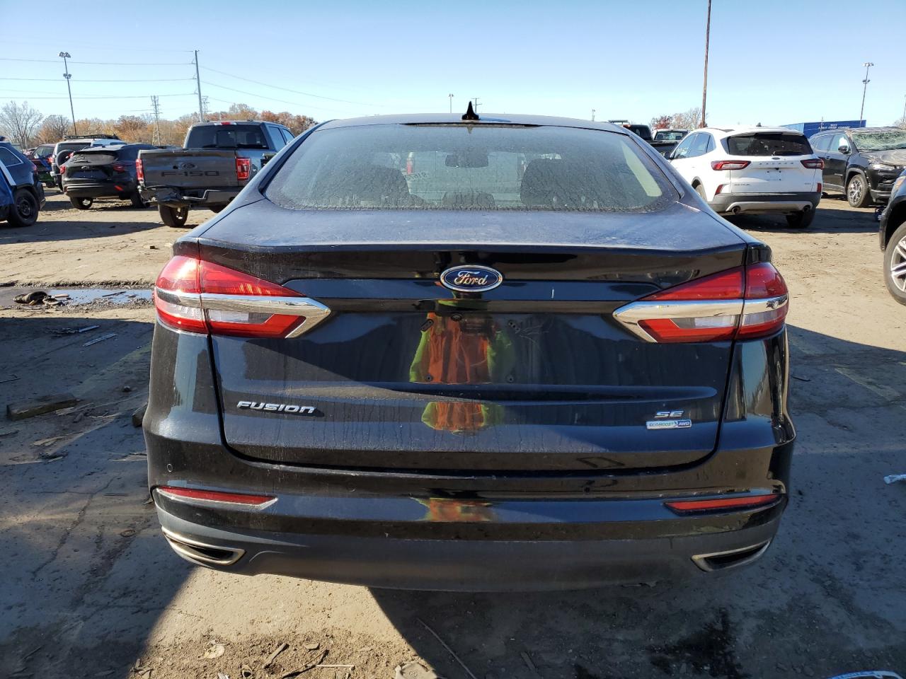 2019 Ford Fusion Se VIN: 3FA6P0T9XKR147855 Lot: 91672665