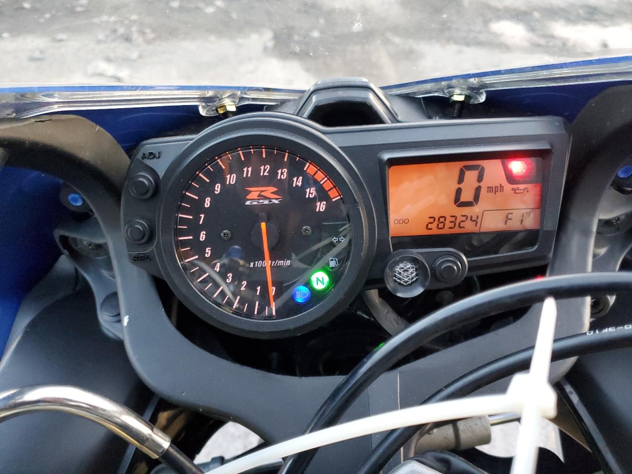 2005 Suzuki Gsx-R750 K VIN: JS1GR7JA552104963 Lot: 91695515