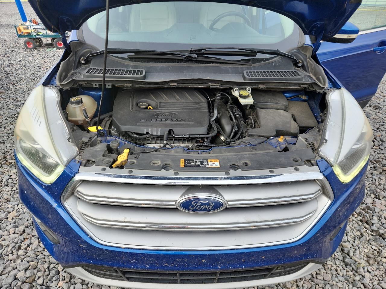 2017 Ford Escape Titanium VIN: 1FMCU9JD0HUA12611 Lot: 91625955