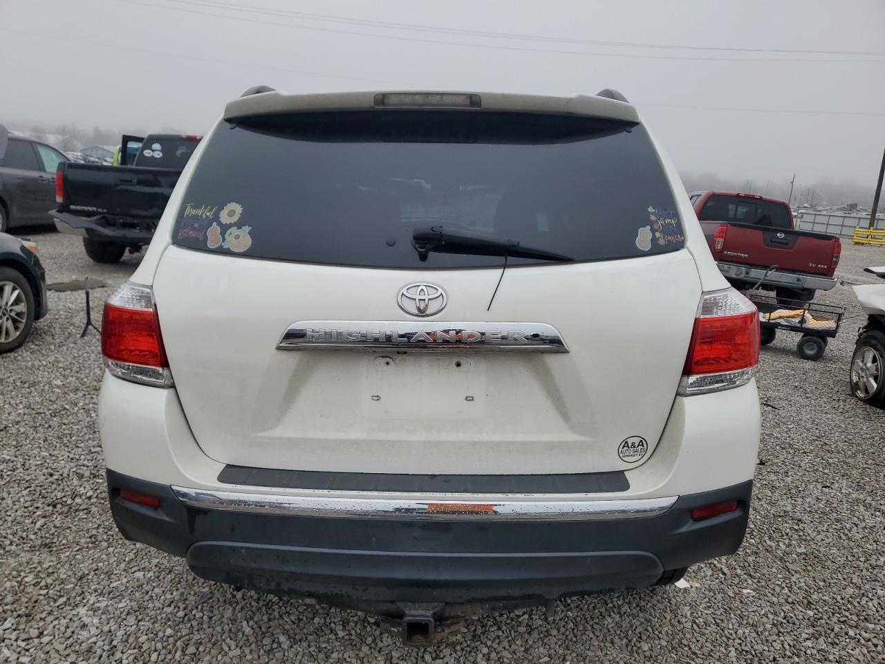 2011 Toyota Highlander Limited VIN: 5TDDK3EHXBS066860 Lot: 93027835