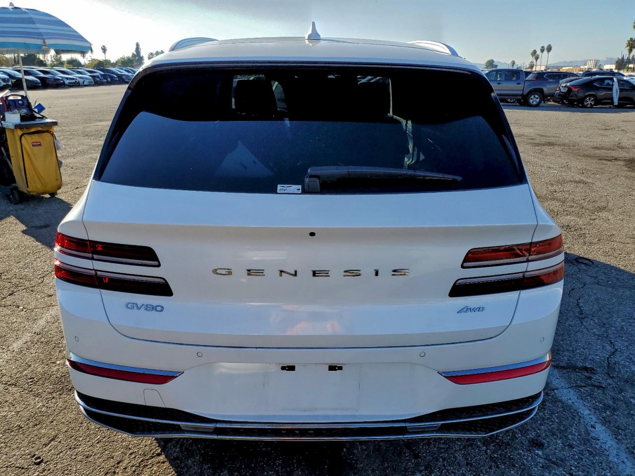2025 Genesis Gv80 Advanced VIN: KMUHBESB8SU291252 Lot: 93782525