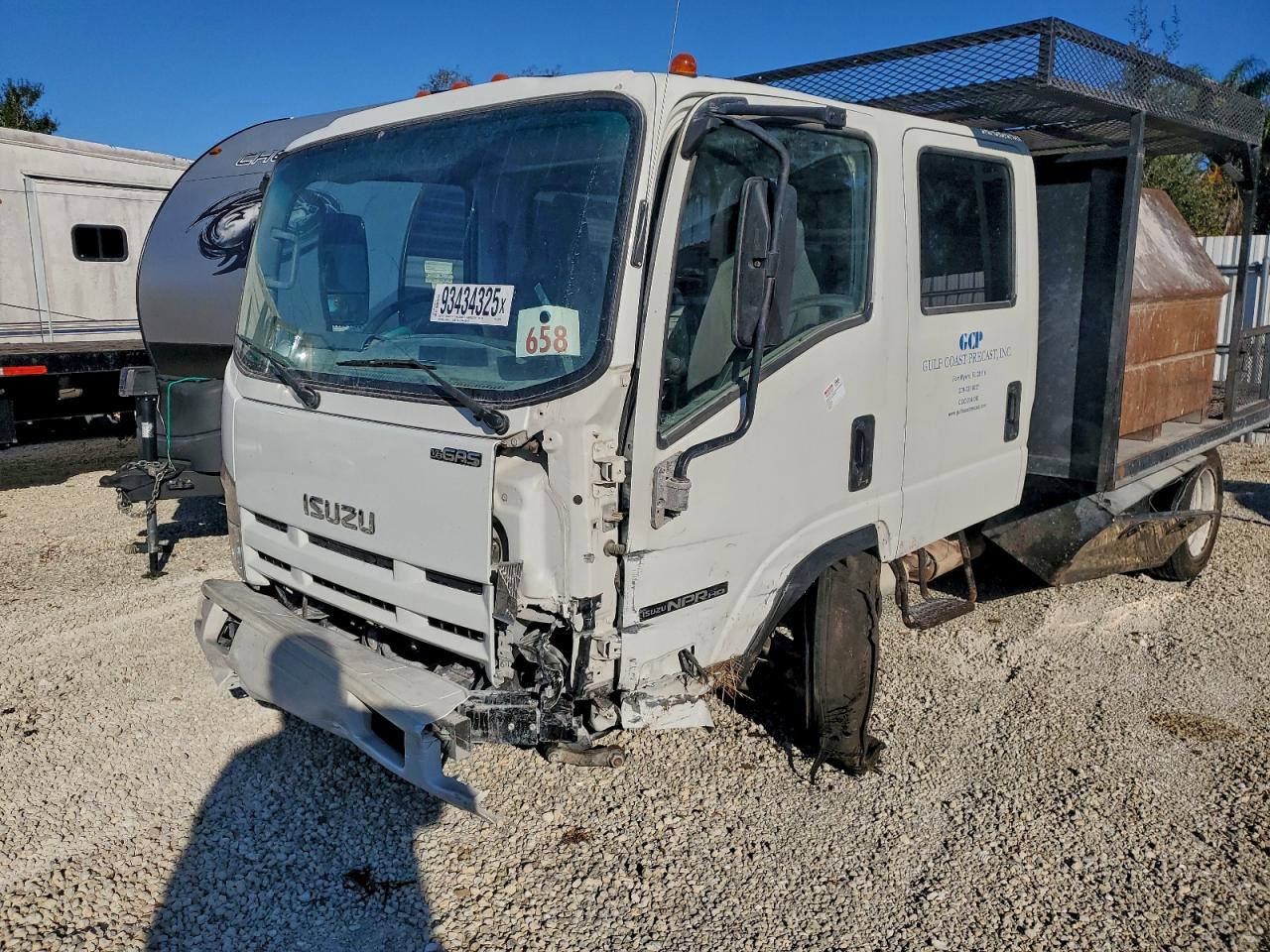 2013 Isuzu Npr Hd - Flat Bed Truck VIN: 54DC4J1B1DS802747 Lot: 93434325