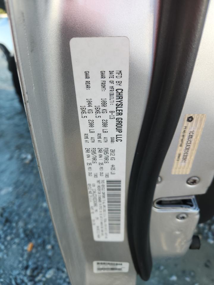 2014 Jeep Compass Latitude VIN: 1C4NJCEA3ED630861 Lot: 91270955