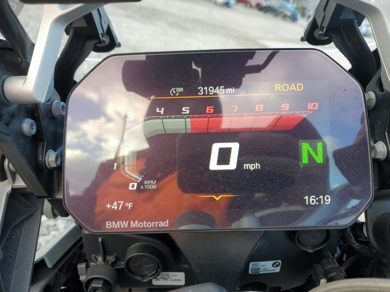 2021 BMW R 1250 Gs Adventure VIN: WB10M1305M6D55187 Lot: 91214325