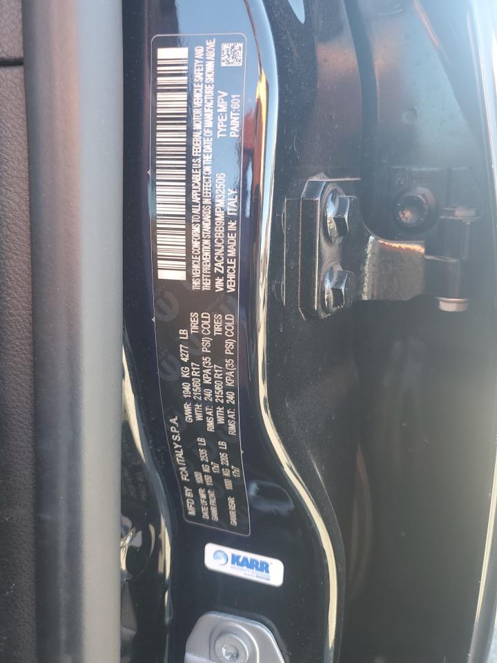 2021 Jeep Renegade Latitude VIN: ZACNJCBB9MPM32506 Lot: 92140605