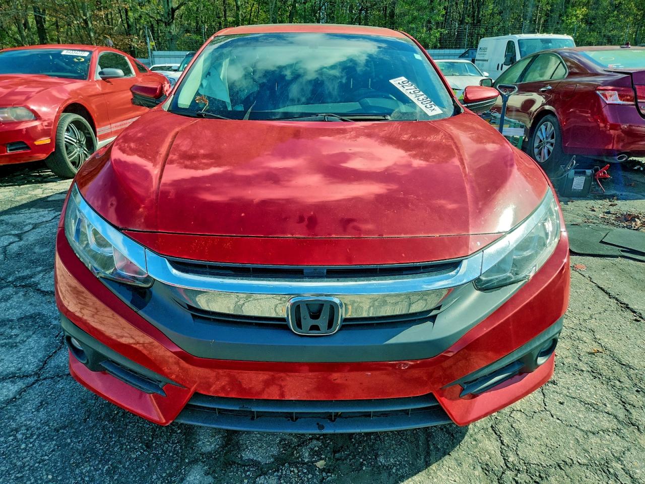 2018 Honda Civic Ex VIN: JHMFC1F30JX012116 Lot: 92794305