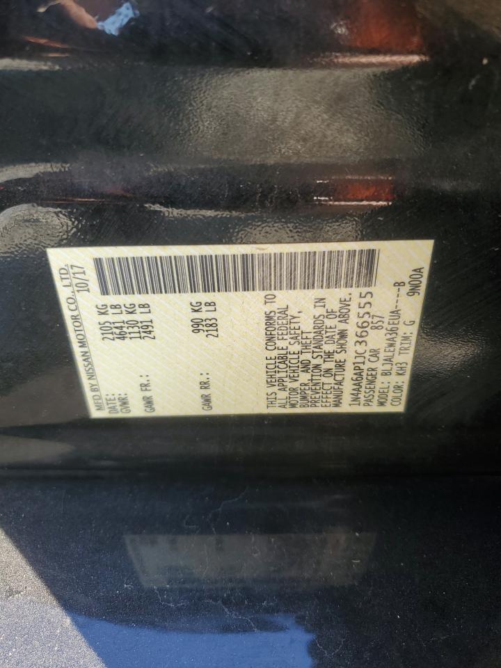 2018 Nissan Maxima 3.5S VIN: 1N4AA6AP1JC366555 Lot: 91659195