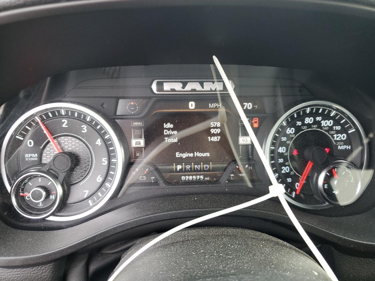 2023 Ram 1500 Laramie VIN: 1C6RREJT6PN608001 Lot: 92449885