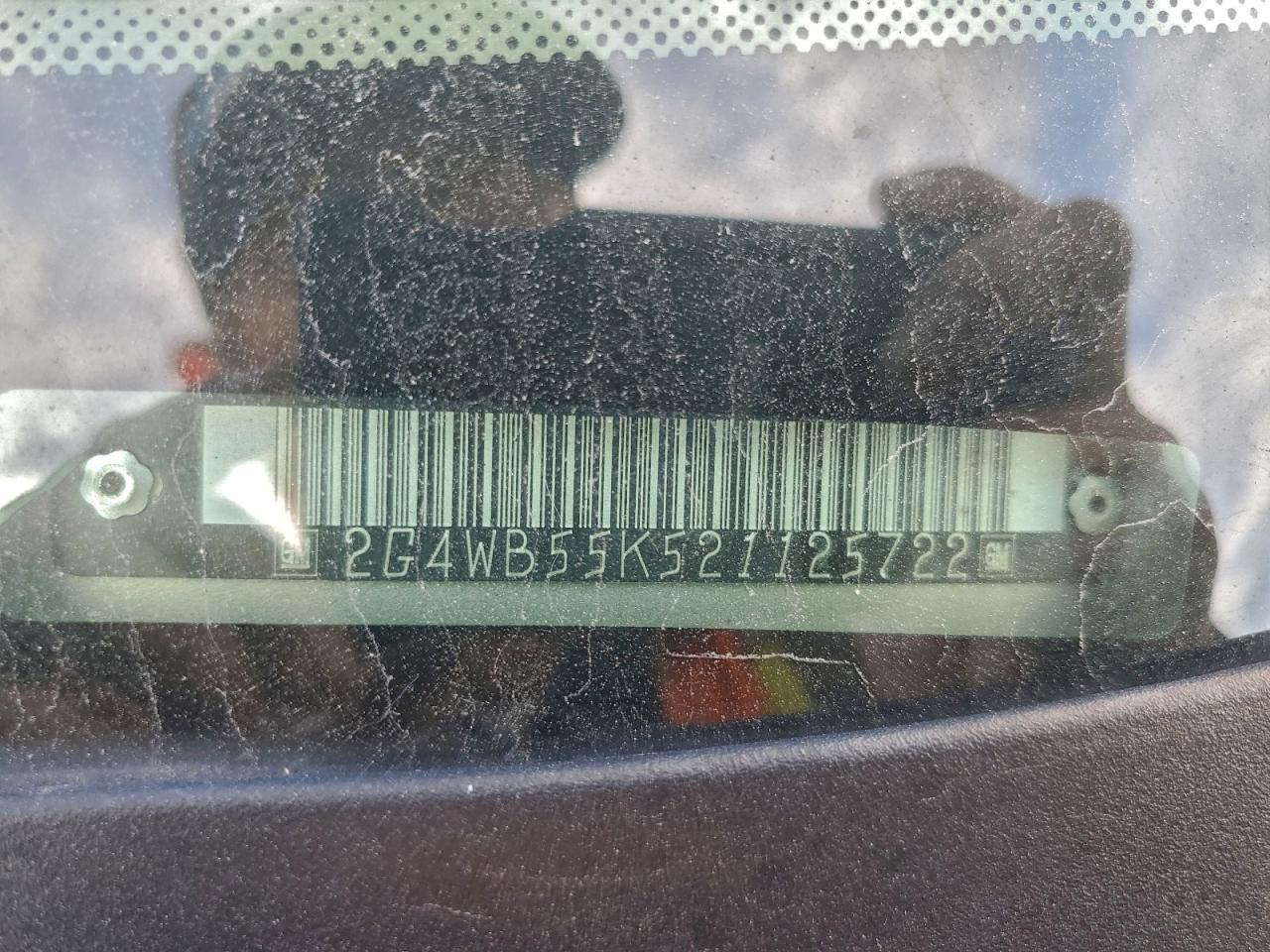 2002 Buick Regal Ls VIN: 2G4WB55K521125722 Lot: 92246215