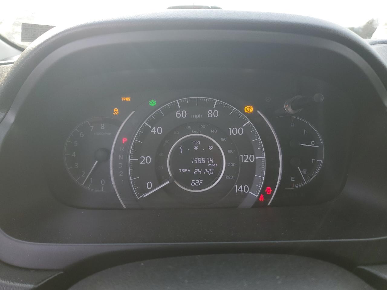 2013 Honda Cr-V Exl VIN: 2HKRM4H71DH632857 Lot: 91984725