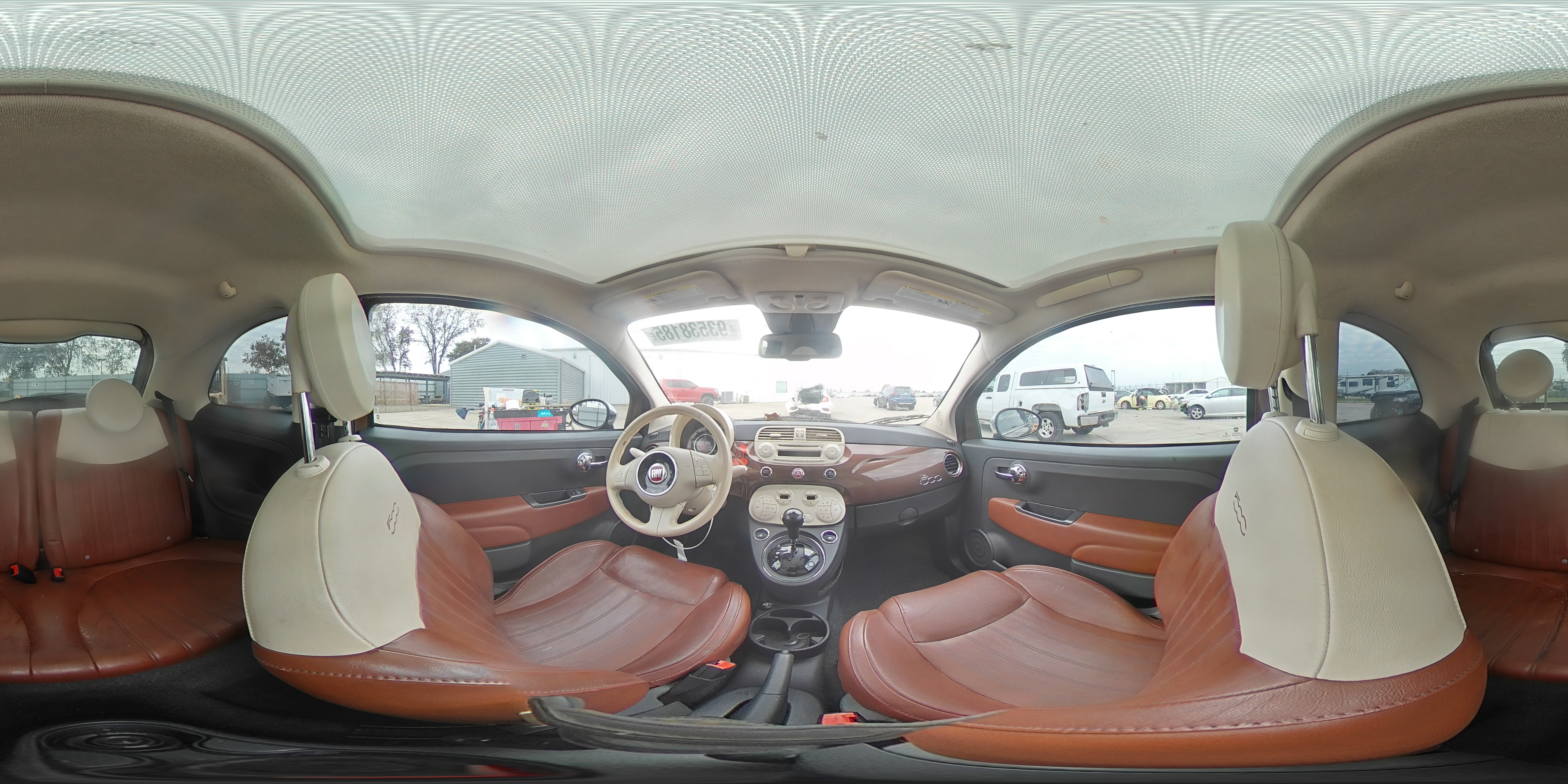 2013 Fiat 500 Lounge VIN: 3C3CFFCR0DT673926 Lot: 93538185