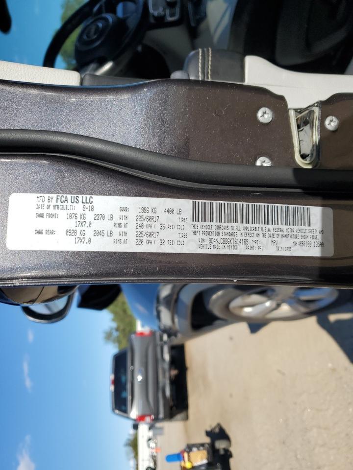 2019 Jeep Compass Latitude VIN: 3C4NJCBB6KT614169 Lot: 92105695