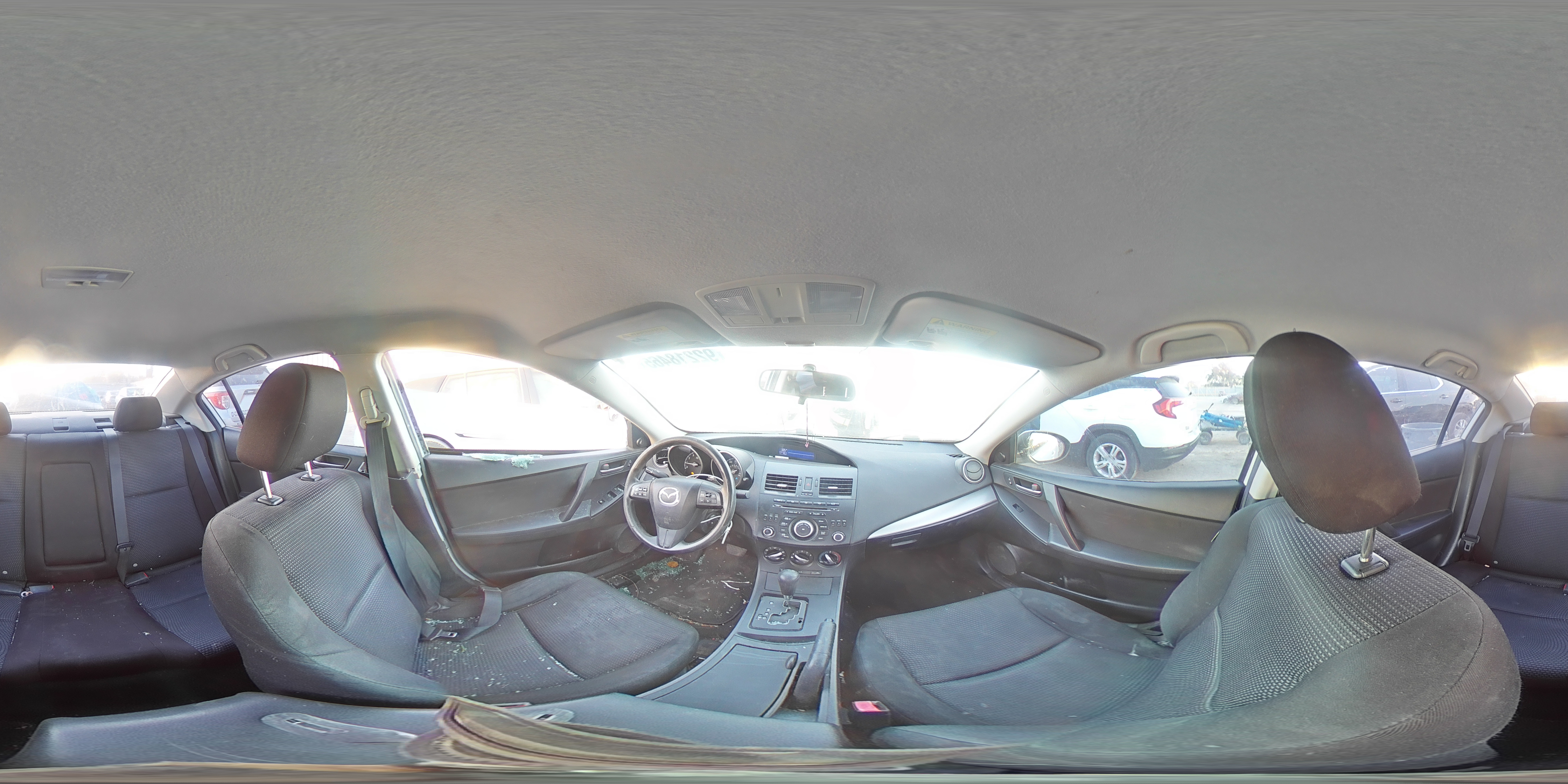 2012 Mazda 3 I VIN: JM1BL1VF7C1500657 Lot: 92218465