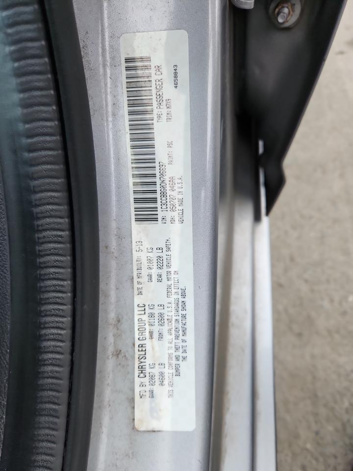 2013 Chrysler 200 Touring VIN: 1C3CCBBG0DN706697 Lot: 92471185