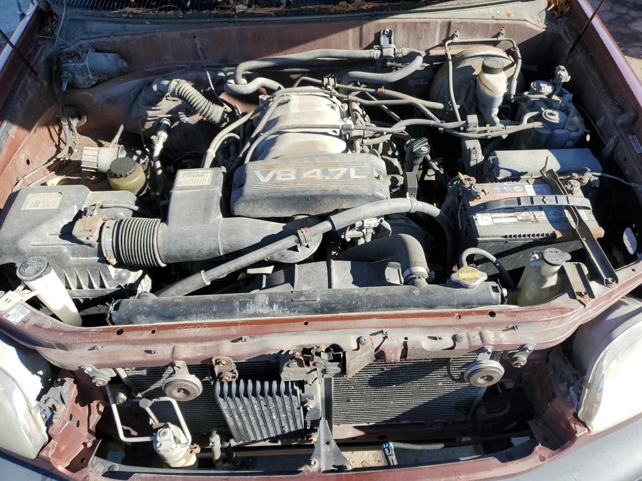 2000 Toyota Tundra Access Cab VIN: 5TBBT4415YS005173 Lot: 92896875