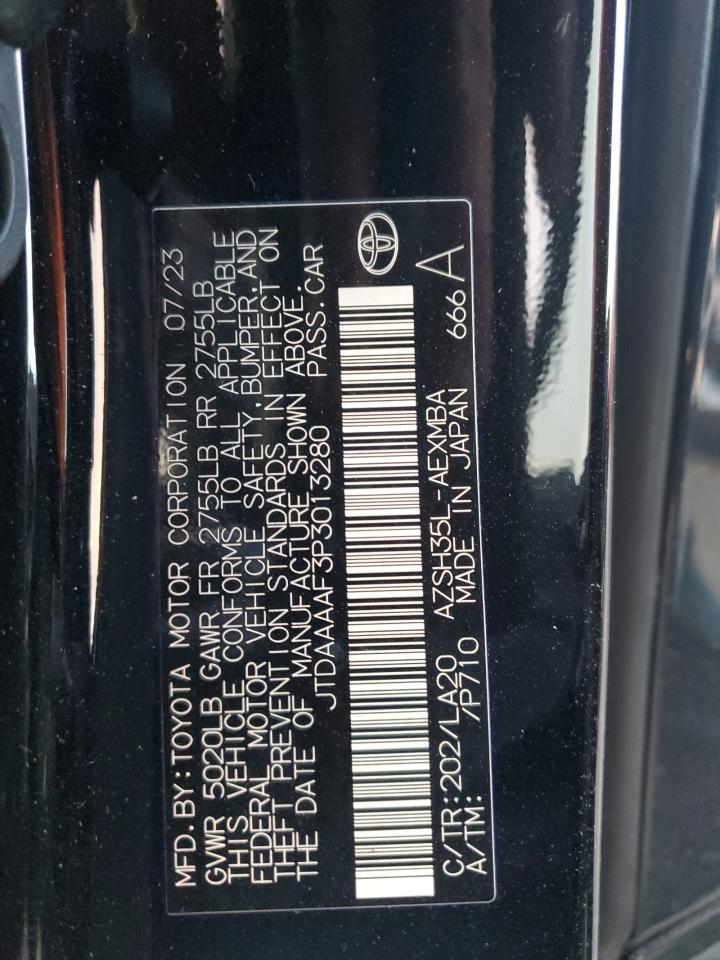 2023 Toyota Crown Xle VIN: JTDAAAAF3P3013280 Lot: 91451185